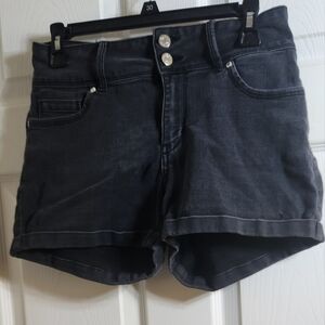 Guess black Jean shorts